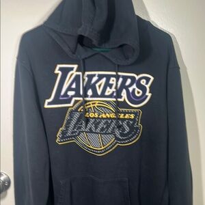 Lakers Black Hoodie Sweater